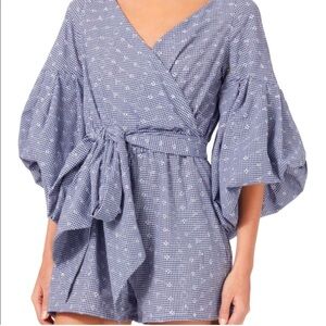 Alexis Sana Gingham Romper